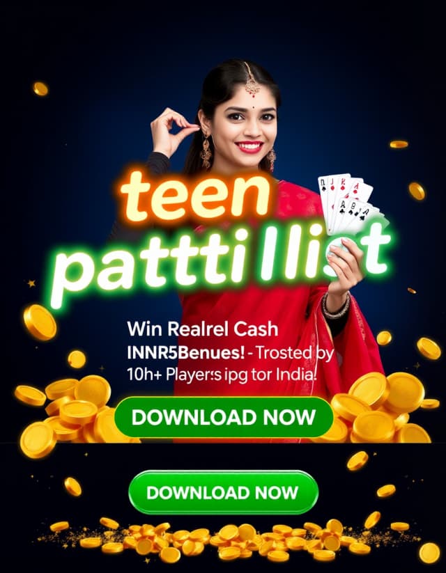 Teen Patti List Banner